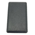 Textured black rectangular switch cover with slightly tapered edges for Polaris RZT models.