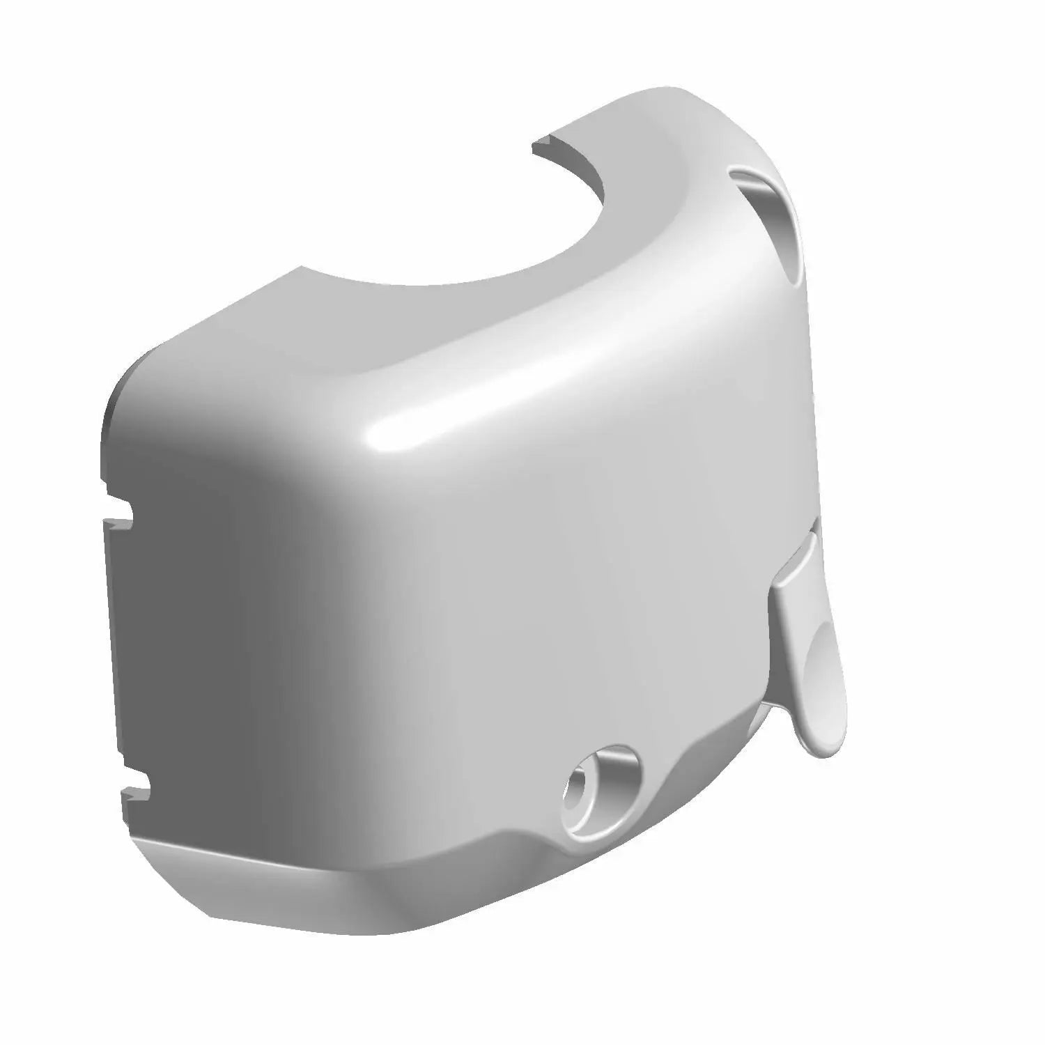 Switch Control Cover, 2Row Left Rear Chrome by Indian