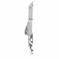Black inner trim panel with a slim, elongated shape and mounting points for Polaris UTVs.