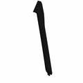 Matte dark blue angular plastic door accent panel with mounting holes for Polaris UTV.