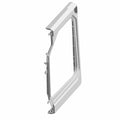 Black Outer Panel Upper Door for Polaris Ranger, rectangular frame with mounting points.