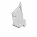 Front Door Panel Outer Lower Left Black by Polaris