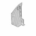 Front Door Panel Outer Lower Right Black by Polaris