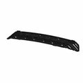 Black front grille for Polaris Ranger with angular design and multiple mounting points.