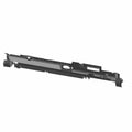 Black lower closeoff panel for Polaris Ranger, elongated rectangular shape with mounting points and cutouts.