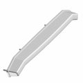 Sky blue molded plastic center cover with angular edges and mounting tabs for Polaris UTV models.