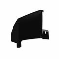 Right front fender in stealth gray metal with angular design and mounting points.