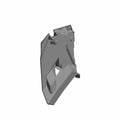 Inner Intake Cover Right 2P Black by Polaris