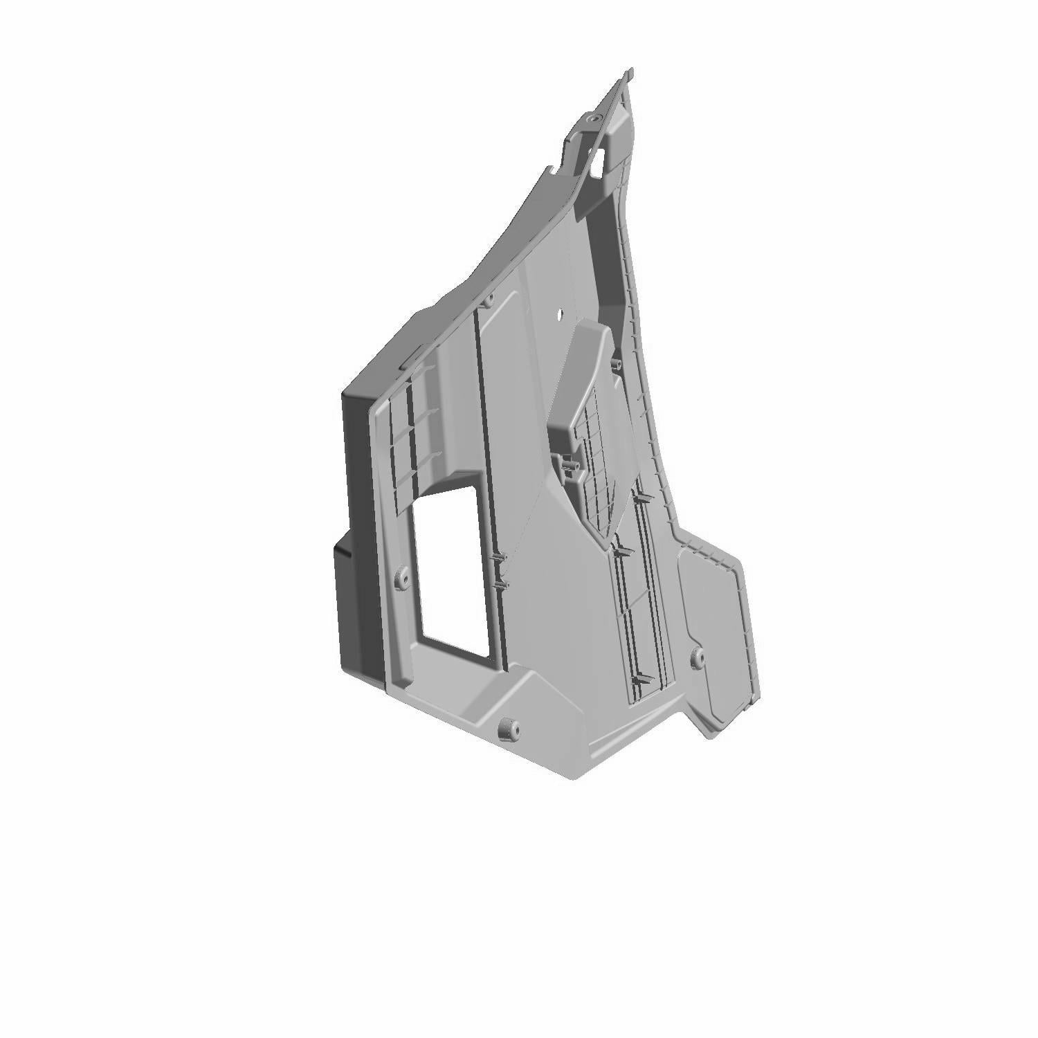 Inner Door Panel Front Left Black by Polaris