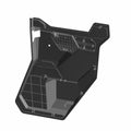 Inner Door Panel Rear Left Black by Polaris