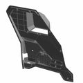 Inner Door Panel Rear Right Black by Polaris