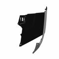 Bronze right front fender for off-road UTV with molded plastic construction and mounting points.