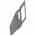 Door Panel Rear Base Right Black by Polaris