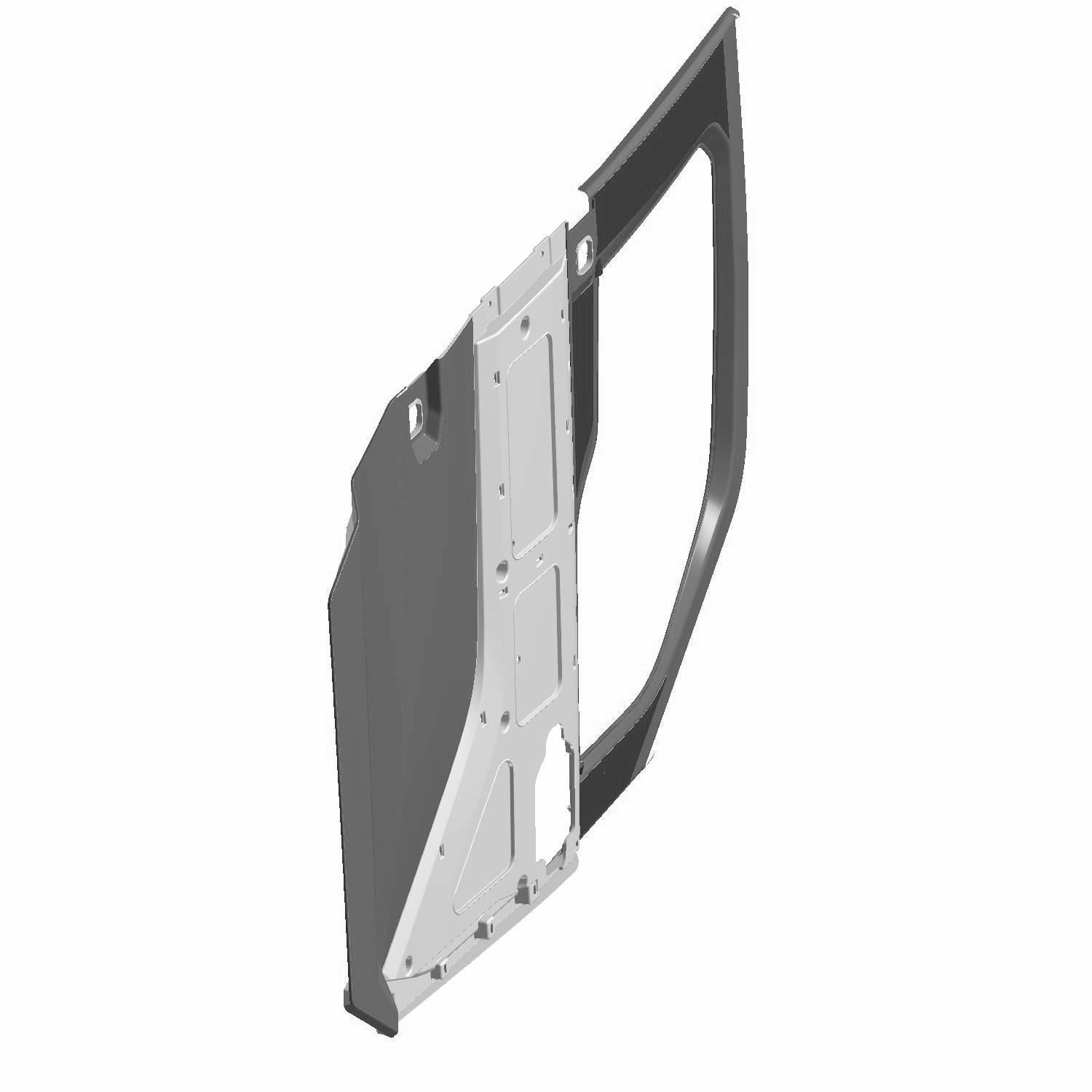 Door Panel Right Black by Polaris