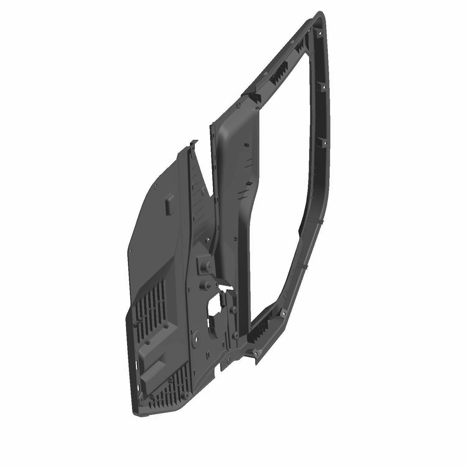 Door Panel Int Right Black by Polaris