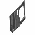 Door Panel Crew Left Black by Polaris