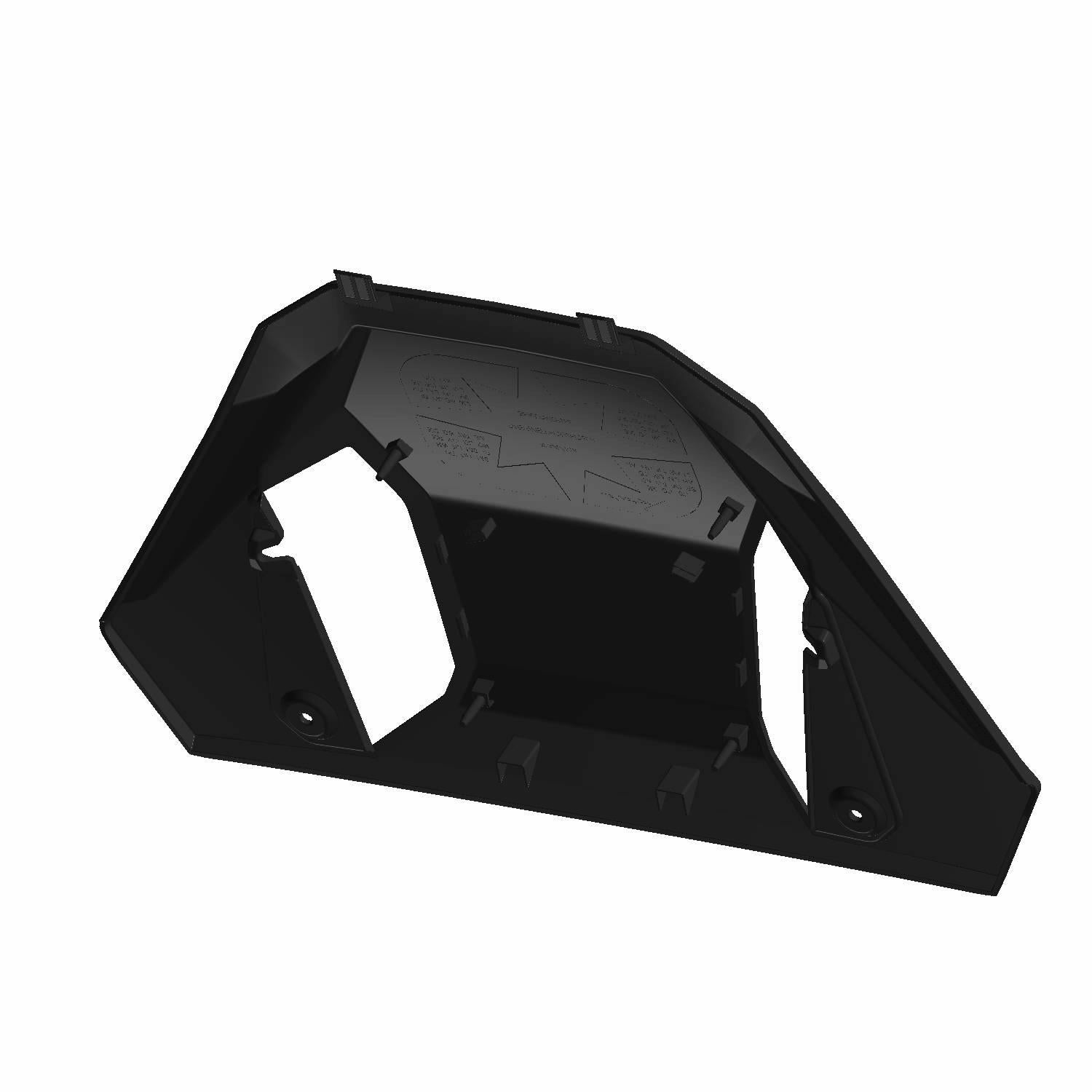 Center Hood TextuRear Black by Polaris