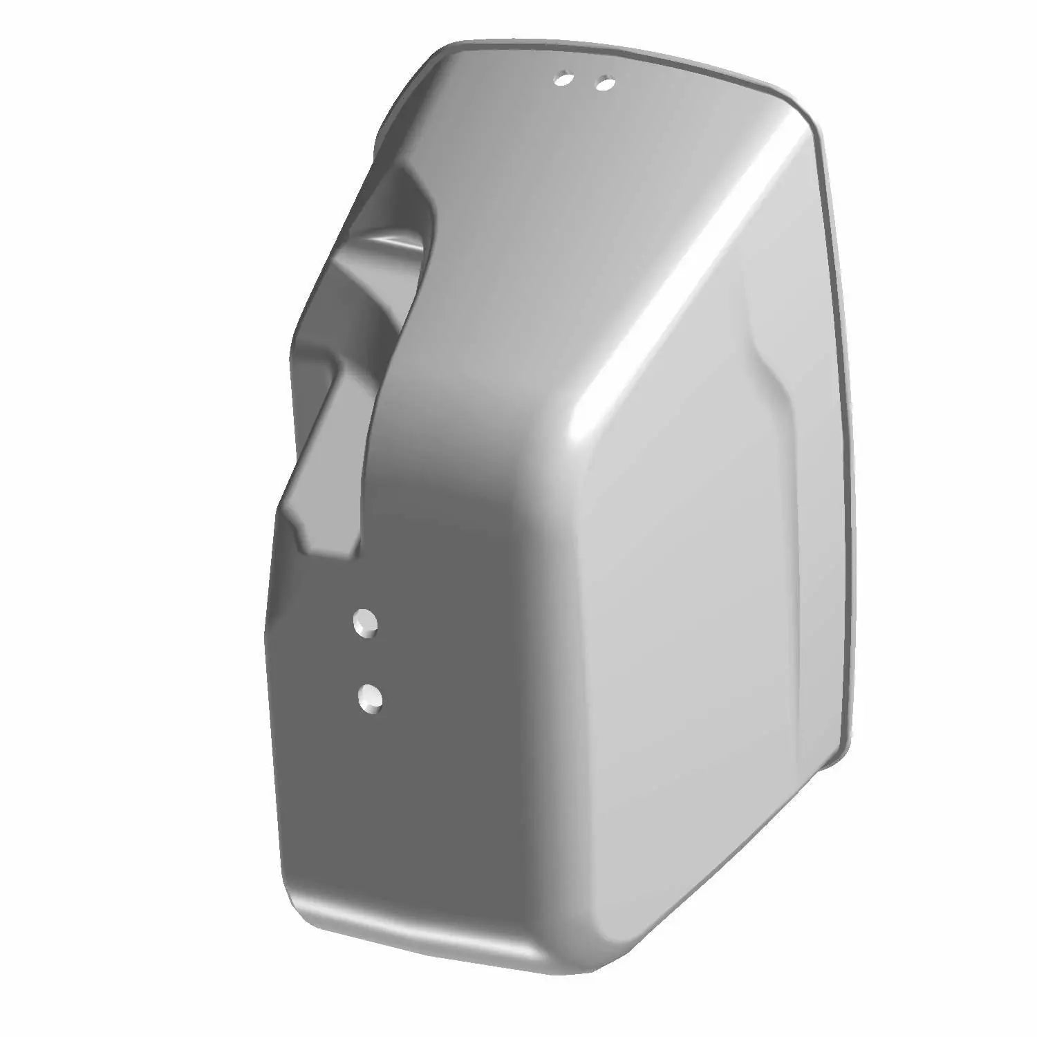 Saddlebag Bin, Left Hvymtlgls | [Heavy Metal Gloss] by Indian