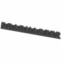 Lower Fairing Badge Roadmaster Black by Indian