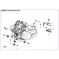 ENGINE MOUNTING PARTS - 2025 CFMOTO CFORCE 1000 TOURING