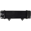Universal Oil Cooler 6 Row Gloss Black by Jagg Oil Coolers