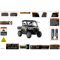 BODY - WARNING DECALS - 2023 CAN AM DEFENDER HD10 LTD CAB