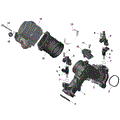 ENGINE - AIR INTAKE MANIFOLD AND THROTTLE BODY - 1010 TSS - 2020 CAN AM DEFENDER MAX HD10 LIMITED