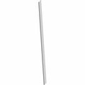 Long slim rubber strap pad in light gray with smooth texture and straight edges.
