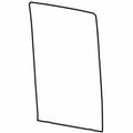 Transparent rectangular roof panel with smooth edges for Polaris Xpedition Adv vehicles.