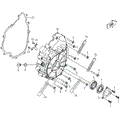 CRANKCASE COVER (LEFT) - 2015 CFMOTO ZFORCE 600