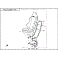 SEAT ASSY (SINCE 2013) - 2015 CFMOTO ZFORCE 600