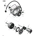 MAGNETO AND ELECTRIC STARTER _04R1510 - 2015 CAN AM COMMANDER 1000 STD / DPS / XT / XT P