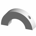 Lower Sway Bar Retainer Clamp by Polaris