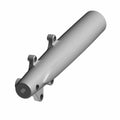 Fork Tube, Outer Left Flat Black by Indian