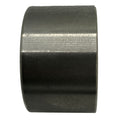 Cylindrical metal clutch spacer with smooth, matte gray surface and flat ends.