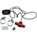 Universal Temperature Meter with Surface Mount Black 16 mm by Trail Tech