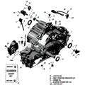 GEAR BOX AND COMPONENTS - 420686757 - 2019 CAN AM DEFENDER MAX HD10
