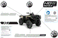 BODY - FEATURE DECALS - 2023 CAN AM OUTLANDER PRO HD5 XU