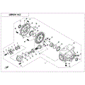 REAR AXLE (NO DIFFERENTIAL) - 2022 CFMOTO CFORCE 1000 OVERLAND