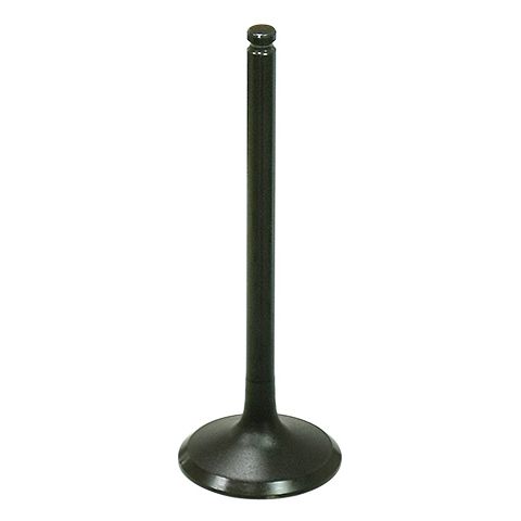 The Can-Am UTV/ATV Exhaust Valve by Bronco features a flat, circular base and long stem, shown upright on a white background—perfect for replacing or upgrading your ATV/UTV exhaust valve.