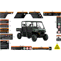 BODY - WARNING DECALS - 2025 CAN AM DEFENDER MAX HD9 - COMPASS GREEN - 62" WIDTH