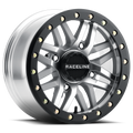 ATV / UTV Ryno Beadlock Wheel 14X7 4/156 5+2 (+10Mm) Black / As Cast by Raceline