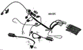 ENGINE HARNESS AND ELECTRONIC MODULE - 2015 CAN AM DS 450 EFI X XC / X MX