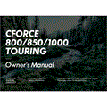 OWNERS MANUAL - 2024 CFMOTO CFORCE 1000 TOURING