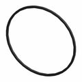 Black rubber air box cover seal with a circular, flexible shape for Polaris vehicles.