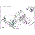 CVT CASE ASSY. - 2021 CFMOTO CFORCE 600