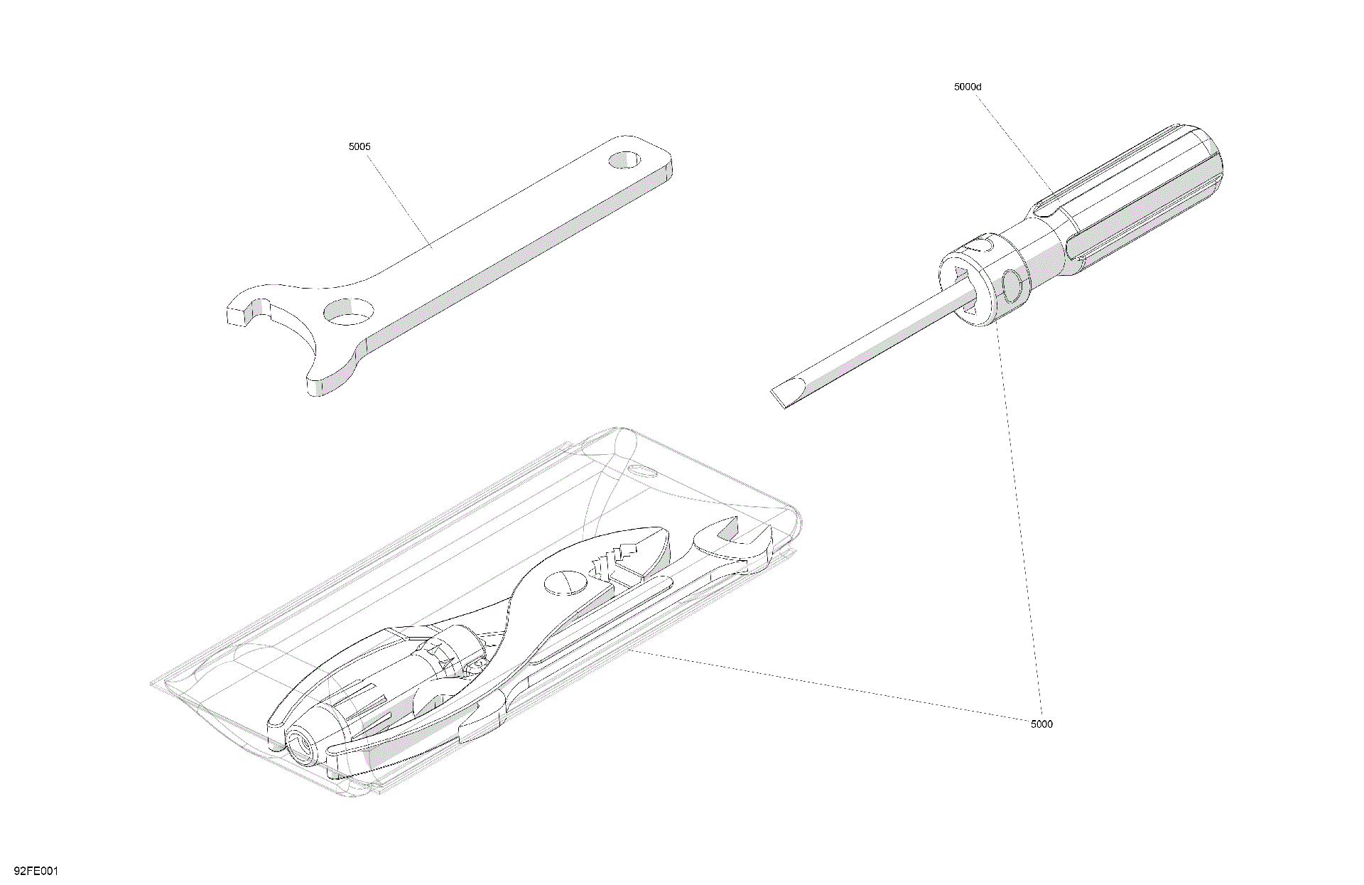 An Image of a Genuine Can-Am Parts Schematic Diagram showing the schematic - MISCELLANEOUS - ACCESSORIES
