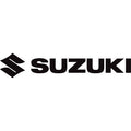 Suzuki Die Cut Decal 1' Black by Factory Effex