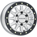 ATV / UTV Alpha Beadlock 15X6.5 6 / 139.7 (+74Mm) Silver / Black by Raceline
