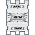 Cold Weather Handlebar Pad Small White by Race Shop Inc.